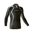 Rollkragenshirt OMP ONE K Schwarz
