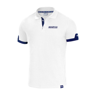Sparco Poloshirt Corporate Weiß