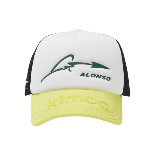 Aston Martin F1 2024 Herren Baseballkappe Kimoa Alonso Trucker