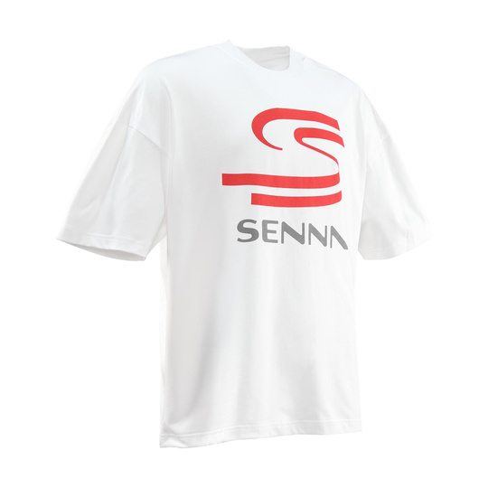 Ayrton Senna F1 2025 Herren T-Shirt Double S Oversize