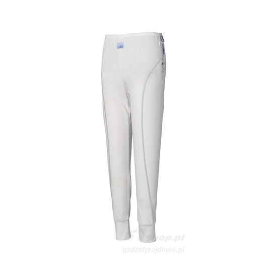 Sparco Lange Unterhose Ice X-Cool Slim-Fit weiß (FIA)