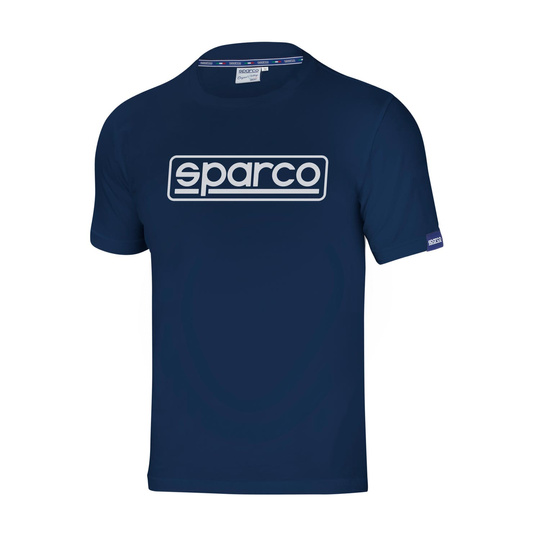 Sparco Herren T-shirt FRAME Dunkelblau