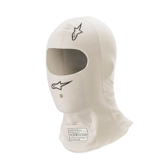 Alpinestars Kopfhaube ZX EVO V2 Weiß (mit FIA)