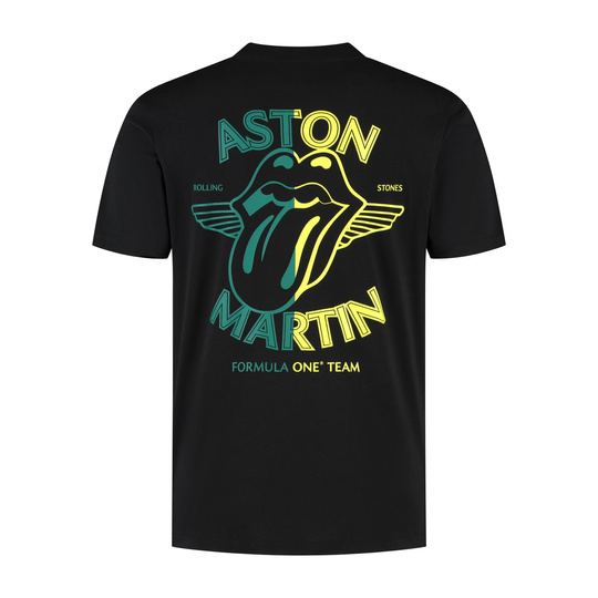 Aston Martin F1 2025 Herren T-Shirt Rolling Stones