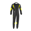 Sparco Rennanzug Superleggera grau/gelb (FIA)