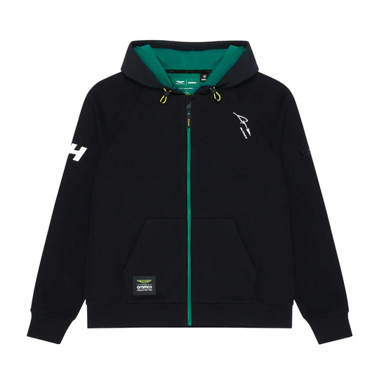 Aston Martin F1 2024 Herren Kapuzensweatjacke Alonso Kimoa Tech