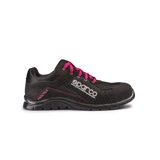 Sparco Schuhe Practice Schwarz-Rosa