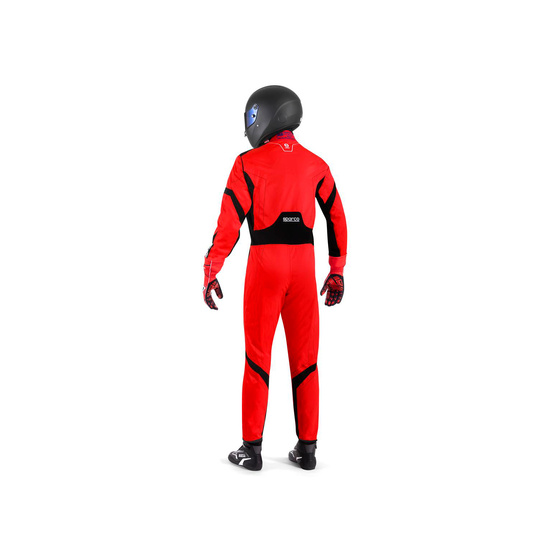 Sparco Kartoverall THUNDER Rot (FIA)