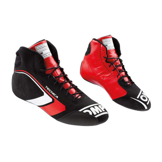 OMP Schuhe Tecnica MY21 schwarz/rot (FIA)