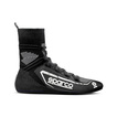 Sparco Schuhe X-Light+ schwarz/weiß (FIA)