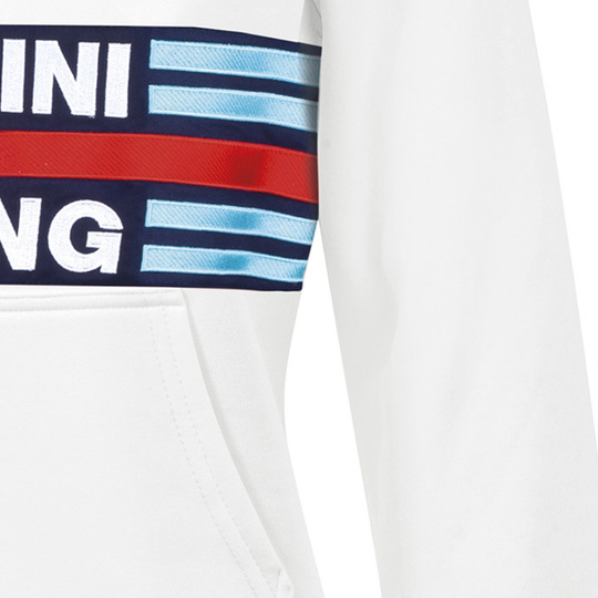 Sparco Damen Kapuzenpullover Martini weiß