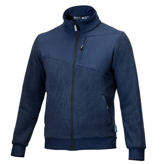 Sparco Sweatjacke Grit Fleece marineblau