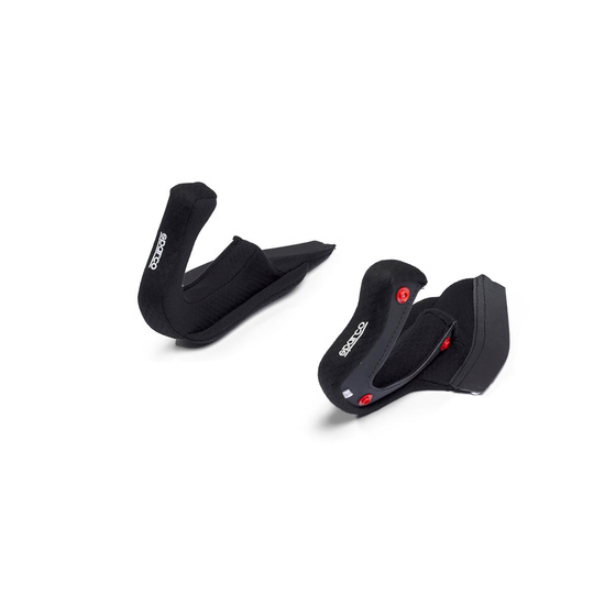 Sparco Wangenpolster für FLUX RJ/RJ-i Helme Schwarz