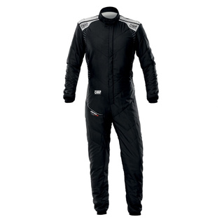 OMP Rennanzug One-S Air schwarz/silber (FIA)