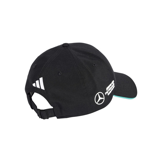 Mercedes AMG F1 2025 Herren Baseballkappe Team Schwarz