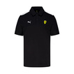 Ferrari F1 2025 Herren Polo Logo Schwarz