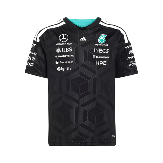 Mercedes AMG F1 2026 Kinder-T-Shirt Team schwarz