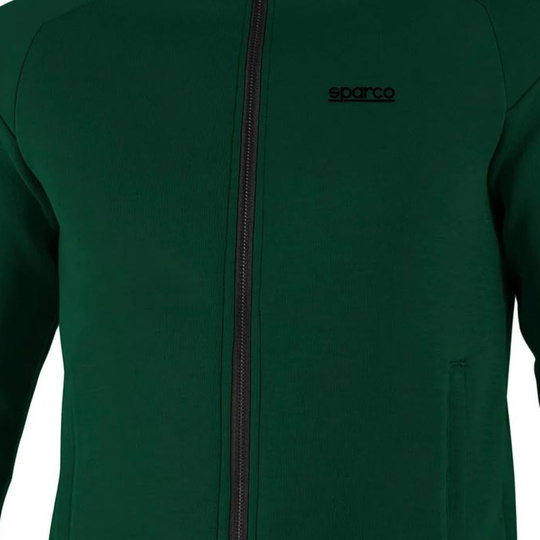 Sparco Kapuzenjacke Full Zip MY25 grün