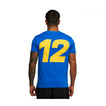 Ayrton Senna F1 2025 Herren T-Shirt Hashtag Blau