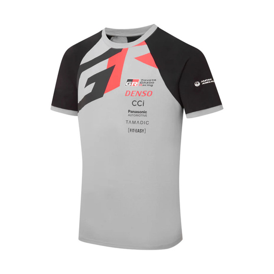 Toyota Gazoo Racing WRT 2025 Herren T-shirt Team Silber