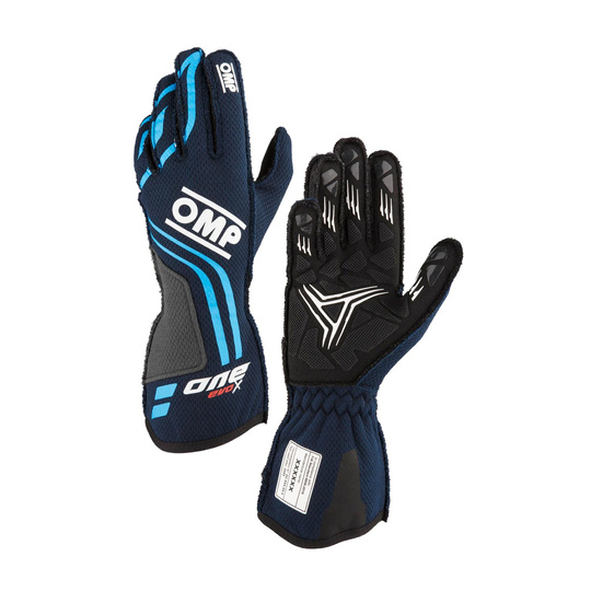 OMP Handschuhe One EVO X MY24 marineblau (FIA)