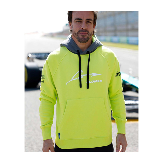 Aston Martin F1 Fernando Alonso Kapuzenpullover Kimoa