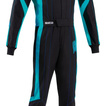 Sparco Kartanzug Thunder schwarz/blau (FIA)