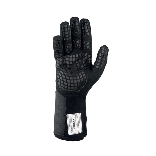 OMP Handschuh PRO MECH MY21 Schwarz (Homologation FIA)