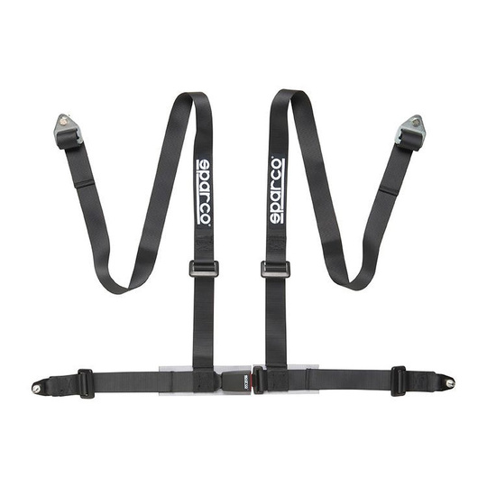 Sparco ECE Sportgurte CLUB H-4 Schwarz
