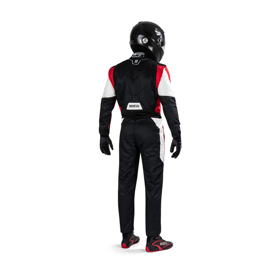 Sparco Rennanzug Competition MY22 schwarz/rot (FIA)