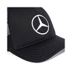Mercedes AMG F1 2025 Herren Kappe Star Trucker Schwarz