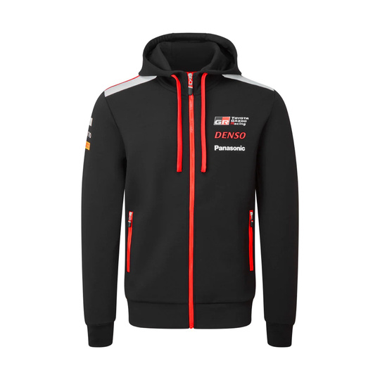 Toyota Gazoo Racing Herren Sweatjacke Team Schwarz