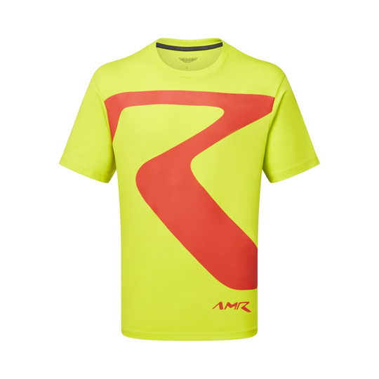Aston Martin Racing 2026 T-Shirt Racing AMR Graphic limonkgrün