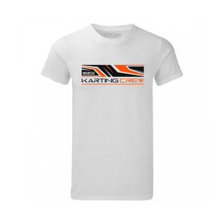 Sparco Herren T-shirt K-CREW Weiß