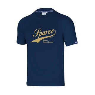 Sparco Herren T-shirt VINTAGE Dunkelblau