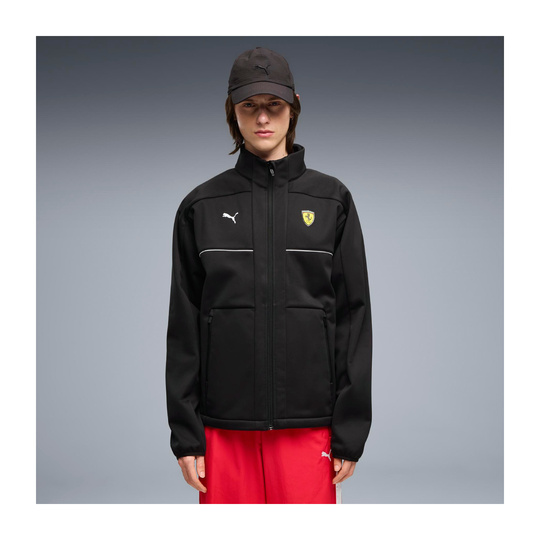 Scuderia Ferrari F1 2026 Softshelljacke Logo schwarz