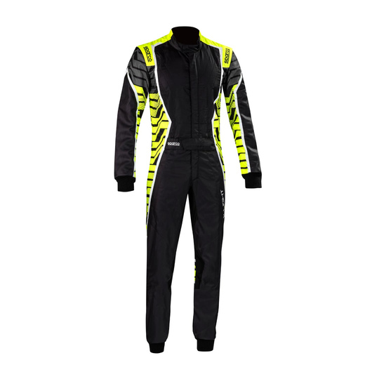 Sparco Kartoverall X-LIGHT K MY22 Schwarz-Gelb (CIK-FIA)