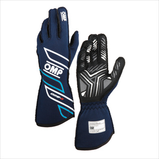 OMP Handschuh ONE-S MY25 Marineblau (Homologation FIA)