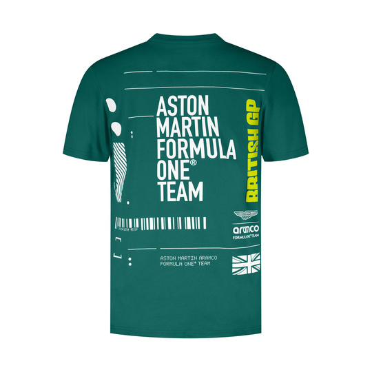 Aston Martin F1 2025 Herren T-Shirt Silverstone