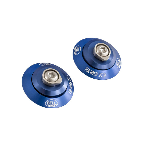 Bell HANS-Clips HANS/Hybrid blau