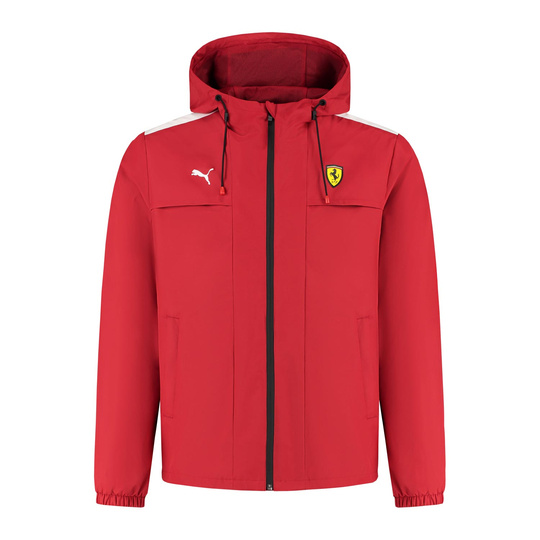Scuderia Ferrari F1 2025 Herren Regenjacke Rot