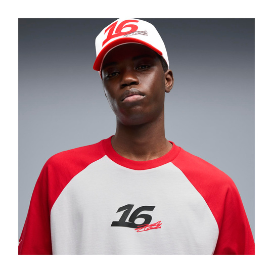Scuderia Ferrari F1 2026 Charles Leclerc T-Shirt Graphic weiß