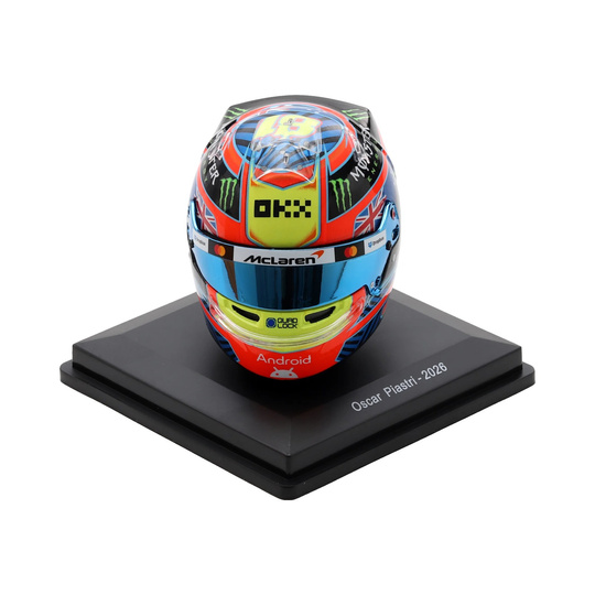 McLaren F1 2026 Oscar Piastri Miniaturhelm 1:5