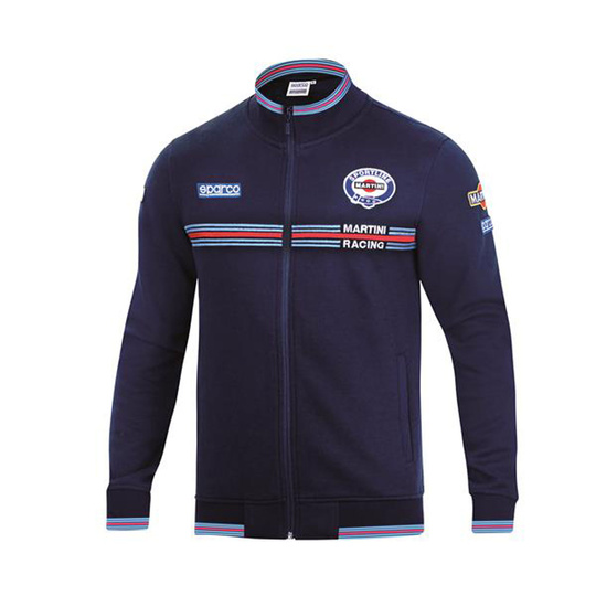 Sparco Sweatjacke Martini Racing marineblau