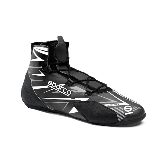 Sparco Kartschuh K-RAPID Lace 8877-2022 Schwarz (FIA)