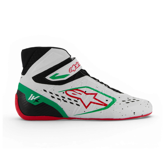 Alpinestars Schuhe Tech-1 KX V3 weiß/grün (FIA)