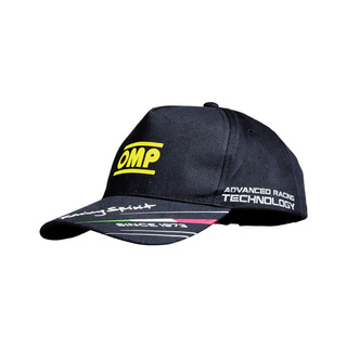 OMP Cap Racing Spirit schwarz