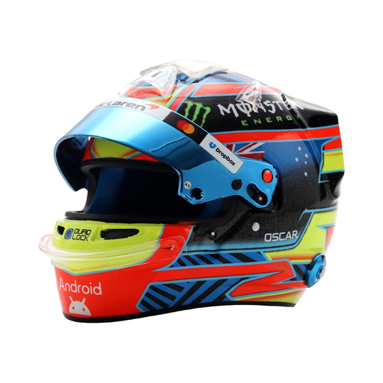 McLaren F1 2026 Oscar Piastri Miniaturhelm 1:5