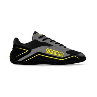 Sparco Schuhe S-POLE Schwarz/Gelb