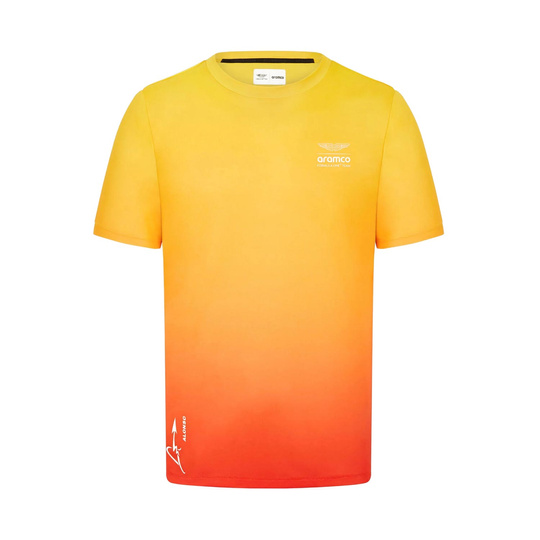 Aston Martin F1 T-Shirt Barcelona Graphic